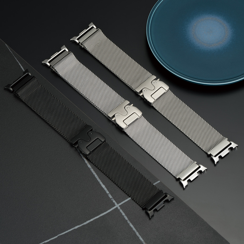 สายหัวเข็มขัด Milanese สําหรับ Samsung Galaxy Watch 8 40 44 มม. 8Classic 46 มม.Ultra /Ultra 2025 สร้อยข้อมือสายสแตนเลส ราคา ถูกที่สุด ดีลบีเคเค แกลเลอรีภาพที่ 8