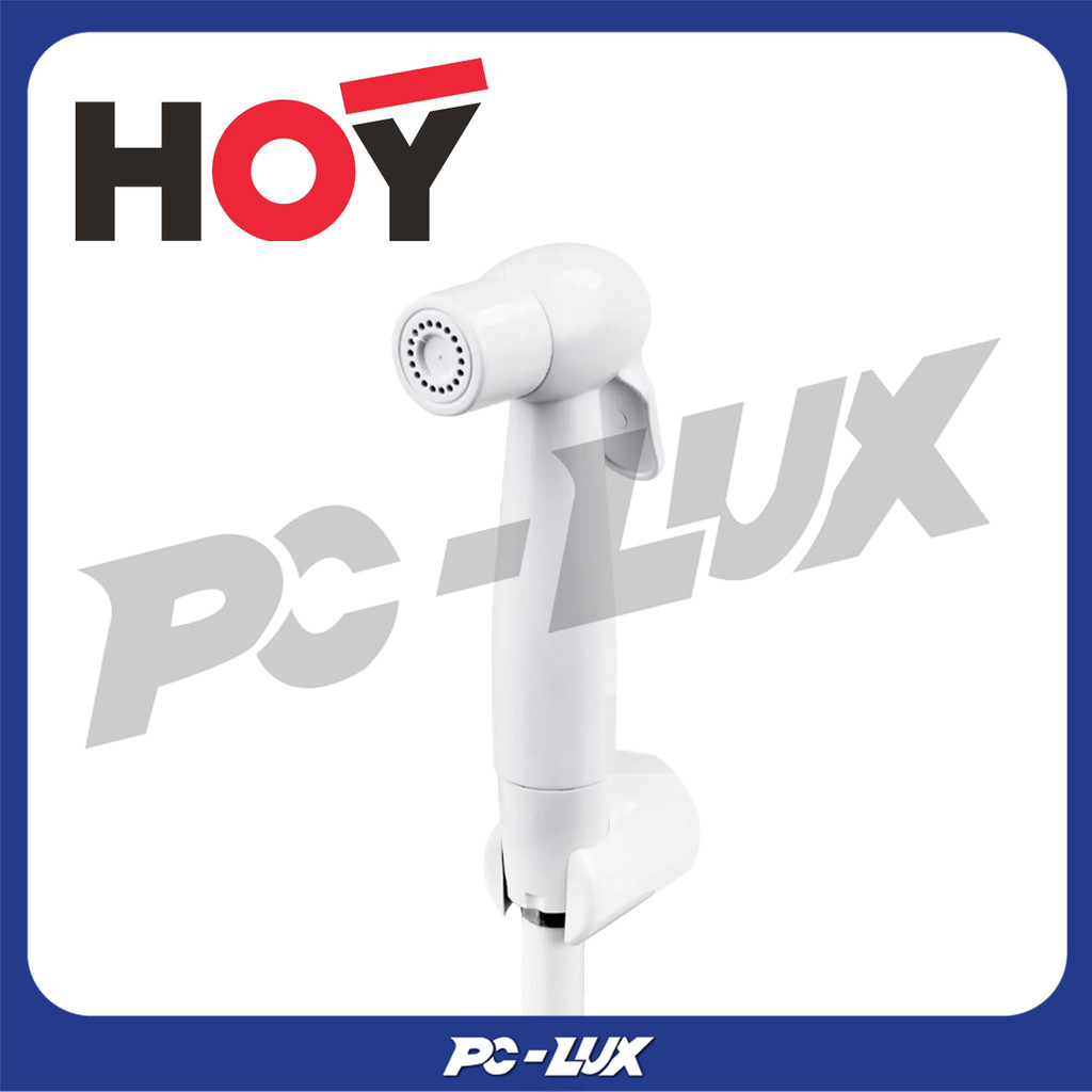 HOY ชุดสายฉีดชำระสำหรับห้องน้ำ สีขาว รุ่น FXHOY-0013WZ