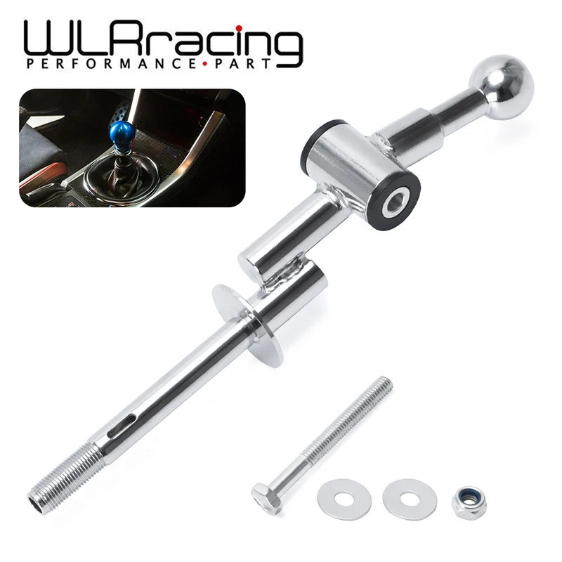 QQ - เหล็กความเร็ว 6 และโพลีสั้นโยน Shifter Bushing Kit สําหรับ 04+ Subaru Wrx Sti WLR-SFT01-06