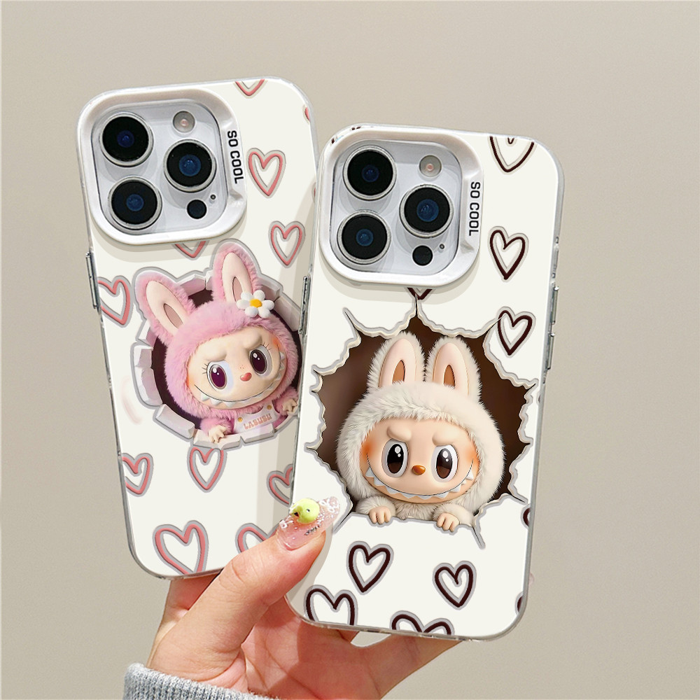 สําหรับiPhone 16 13 11 15 Pro Xs XR 15 14 plus 11 12 13 14 Pro Max 7+ 8+ Xs Maxน่ารักและAnti-Collisi