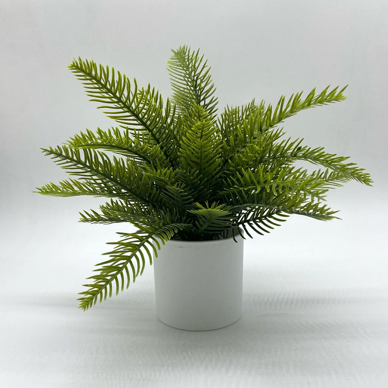 Nordic ที่สมจริง Eucalyptus กระถางต้นไม้จําลอง Greenery พืชสําหรับตกแต่งห้องนั่งเล่น