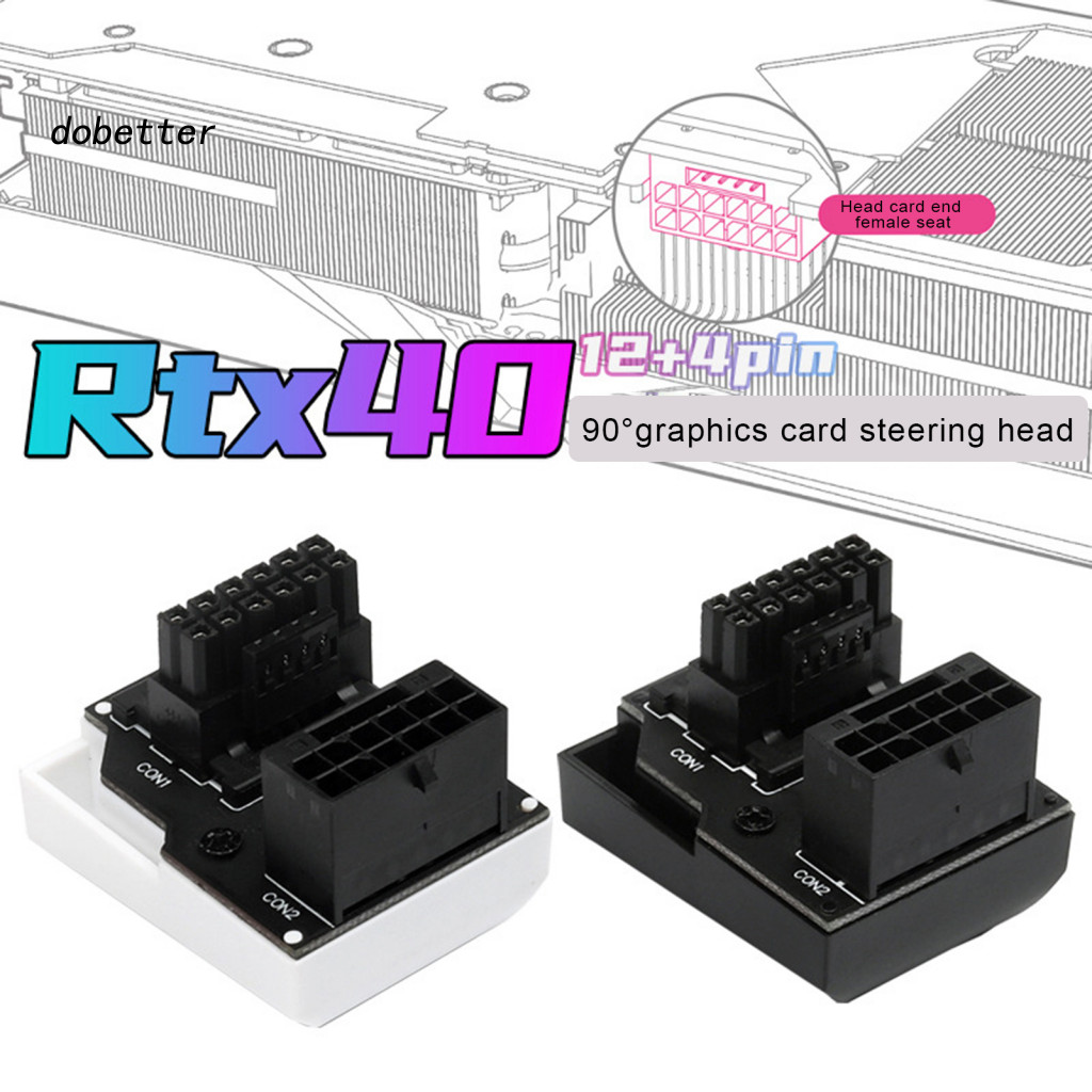 <Dobetter> 12vhpwr Gpu Power Adapter Professional Gpu Power Adapter Rtx40 Series กราฟิกการ์ด 12vhpwr