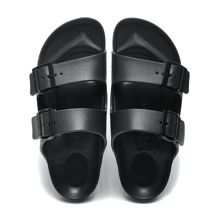 Birken&stock EVA รองเท้าแตะชายหาด Double Button Florida 36-46(4 สี)สีขาวเทา - รูปที่ 4