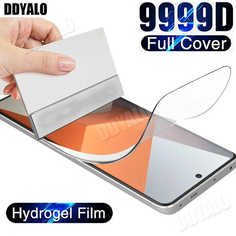 Hydrogel Soft Film Full Screen Protector สําหรับ Redmi หมายเหตุ 14 13 12 12s 11 11s 10 10s 9 Turbo 4