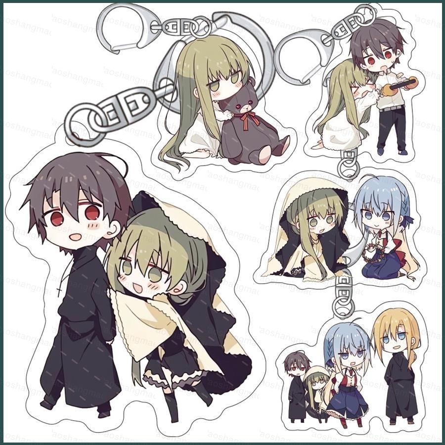 Saint Cecilia และ Pastor Lawrence พวงกุญแจอะนิเมะพวงกุญแจอะคริลิคน่ารักกระเป๋าจี้ Lawrence Lawrence 