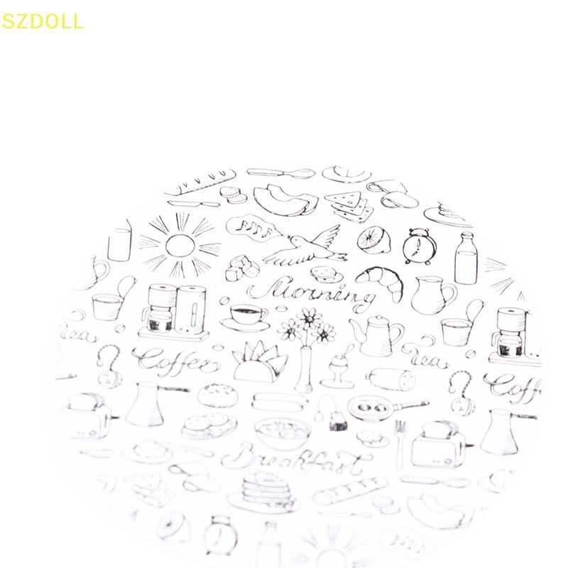 [cxSZDOLL] 1 ชิ้น 1/12 Dollhouse Miniature ภาษาเดนมาร์กคุกกี้สีฟ้ากล่องดีบุกชุดครัว Diy อุปกรณ์เสริม DOM - รูปที่ 4