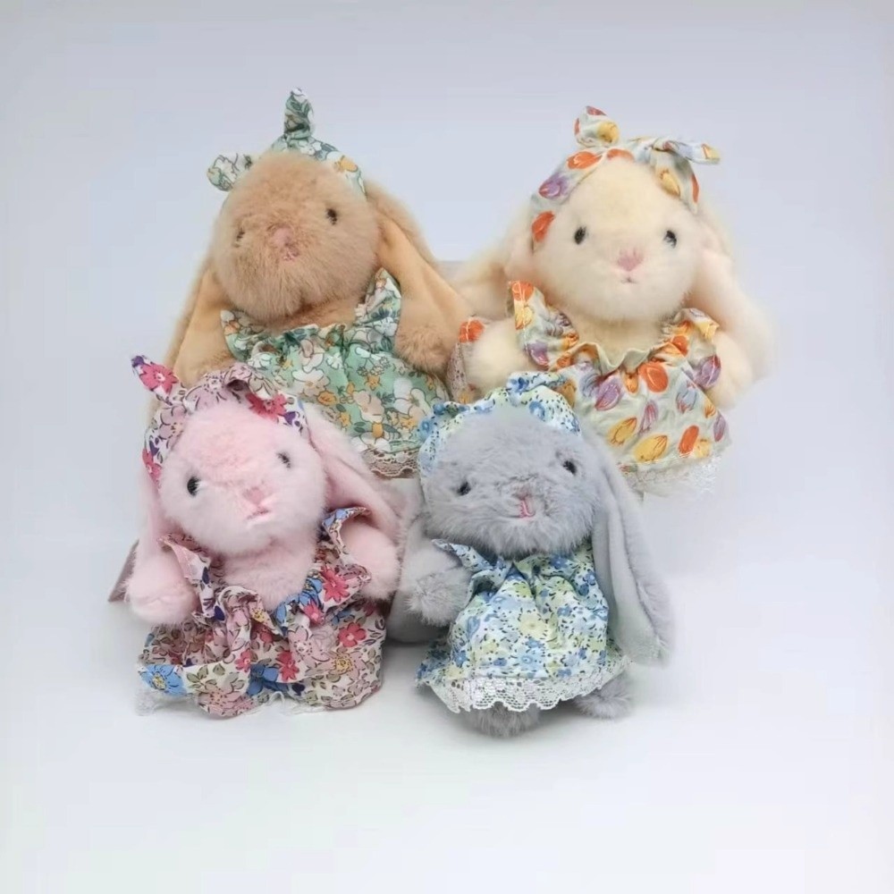 พวงกุญแจตุ๊กตา แลนเฟิง จี้ตุ๊กตากระต่าย น่ารัก 12 ซม. ฝีมือละเอียดการ์ตูนตุ๊กตานุ่มพวงกุญแจรถพวงกุญแจอุปกรณ์เสริม - รูปที่ 3