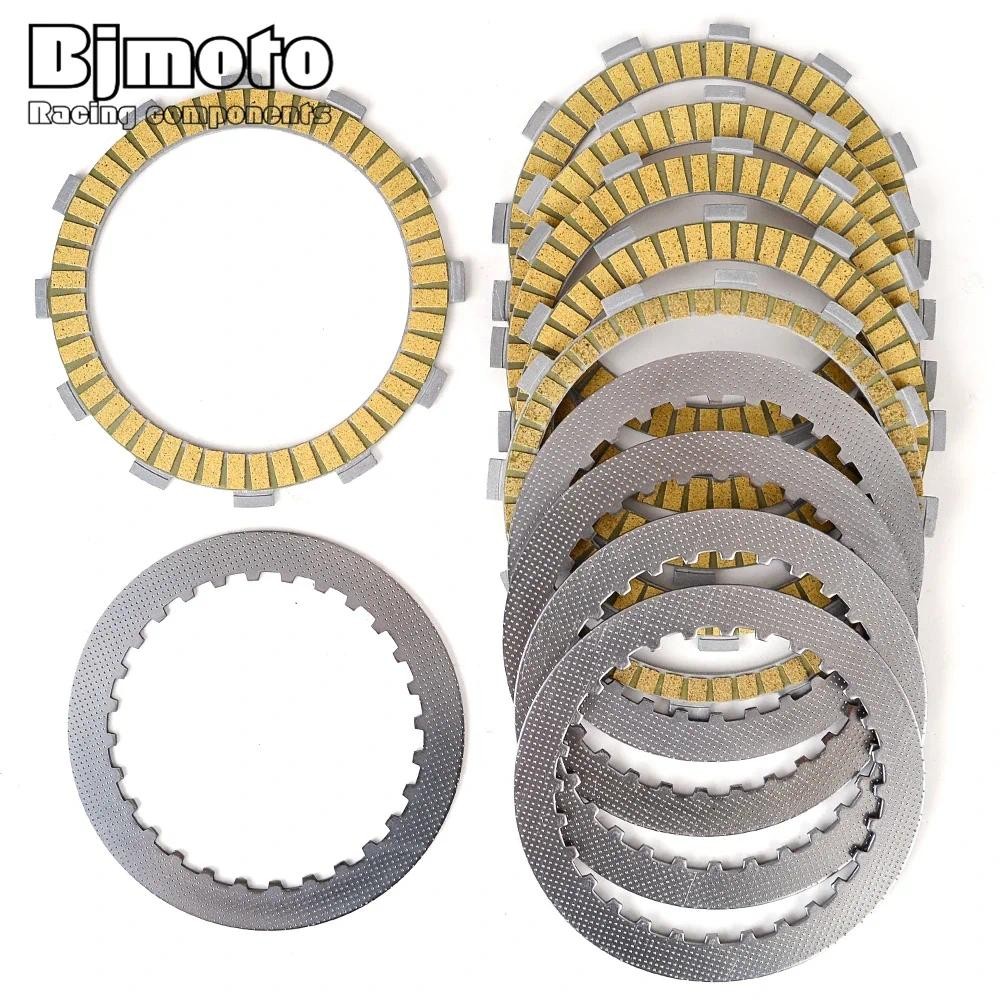 แผ่นแรงเสียดทานคลัทช์สําหรับ Honda CB400SF Super Four CBX400F CBX550 CBR400 CBR500F CBR600F Hurrican
