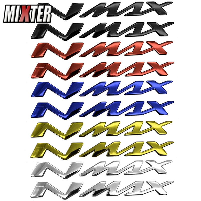 เหมาะสําหรับ NMAX125 N-MAX150 N-MAX155 ดัดแปลง Decals 3D ป้ายสามมิติป้ายรถทุ่นสติกเกอร์