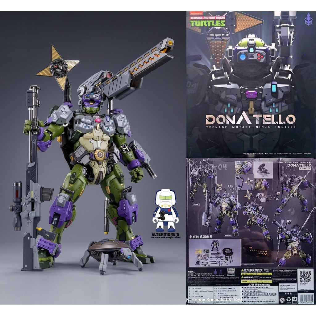 เต่านินจาวัยรุ่น HeatBoys HB0015 TMNT Donatello MISB