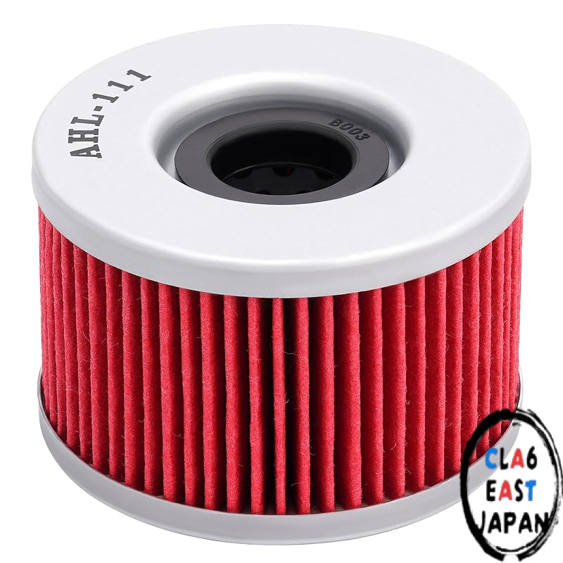 AHL 111 Motorcycle Oil Filter for Honda VTR250 Interceptor 250 (1988-1990) / VT250 250 (1983-1987) /