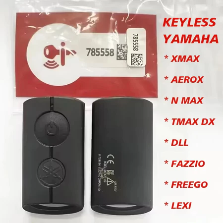 Yamaha Original Remote Keyless สมาร์ทคีย์ 434Mhz รถจักรยานยนต์สําหรับ Yamaha Aerox Fazzio Freego Xmax Filano Lexi Nmax 2