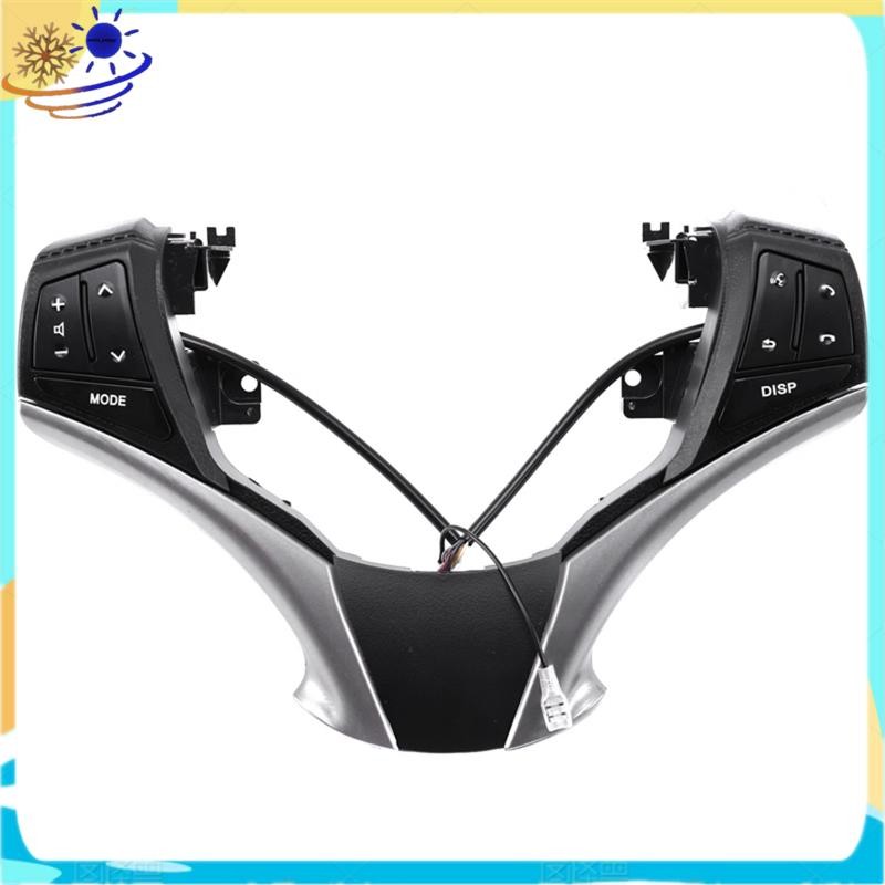 สวิตช์ควบคุมเสียง 84250-0D120 84250-0D120-E0 พวงมาลัยมัลติฟังก์ชั่น Fit สําหรับ 2013-2016 10 Key