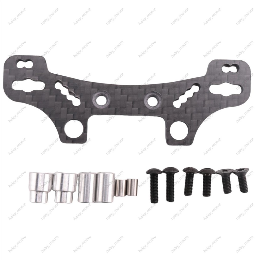 [ส่วนลด H]Carbon Fiber Shock Tower สําหรับ TT02 TT-02 TT02D TT02R TT02T 1/10 RC Off Road รถอะไหล่อัพ