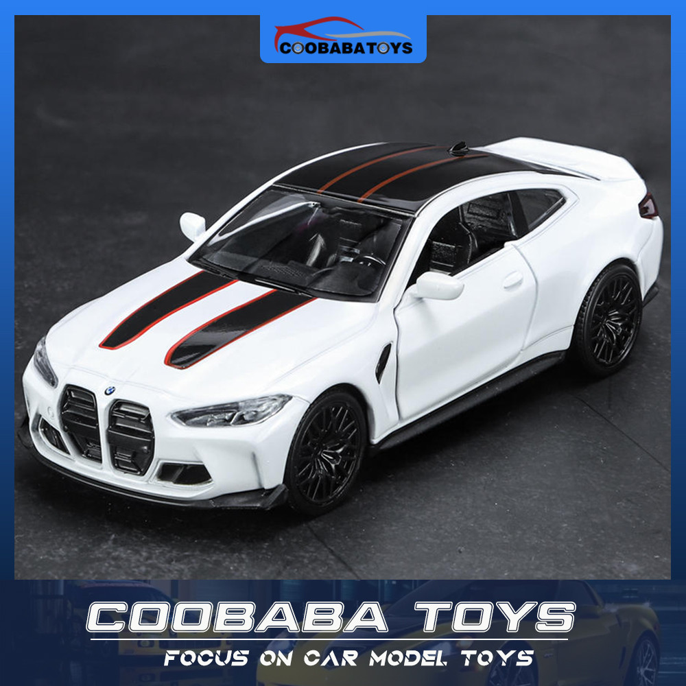 CBB 1:36 BMW M4 CSL โลหะผสมรถDiecastรุ่นของเล่นสําหรับเด็กเด็กผู้ใหญ่คอลเลกชันFast Shipping