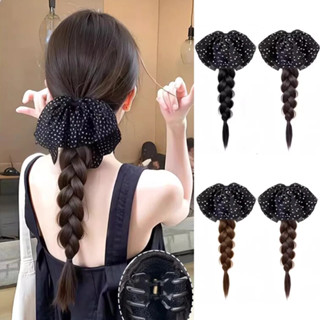 วิกผมหางม้า ผมถักเปีย วิกผมต่อผม กิ๊บโบว์ เครื่องประดับผม วิ…