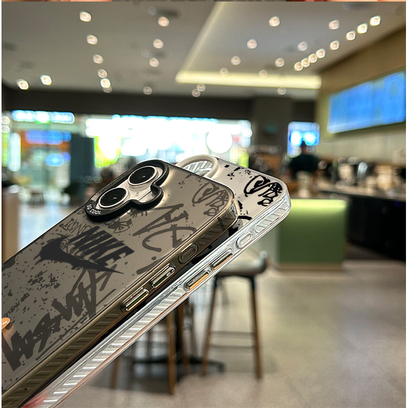 เคสโทรศัพท์ Infinix Smart 8 7 6 8Plus Spark GO 2024 20 20C 20Pro Hot 30i 40i 40 20 Play Camon 20 Note 40 Pro ไนก์กราฟฟิท - รูปที่ 6