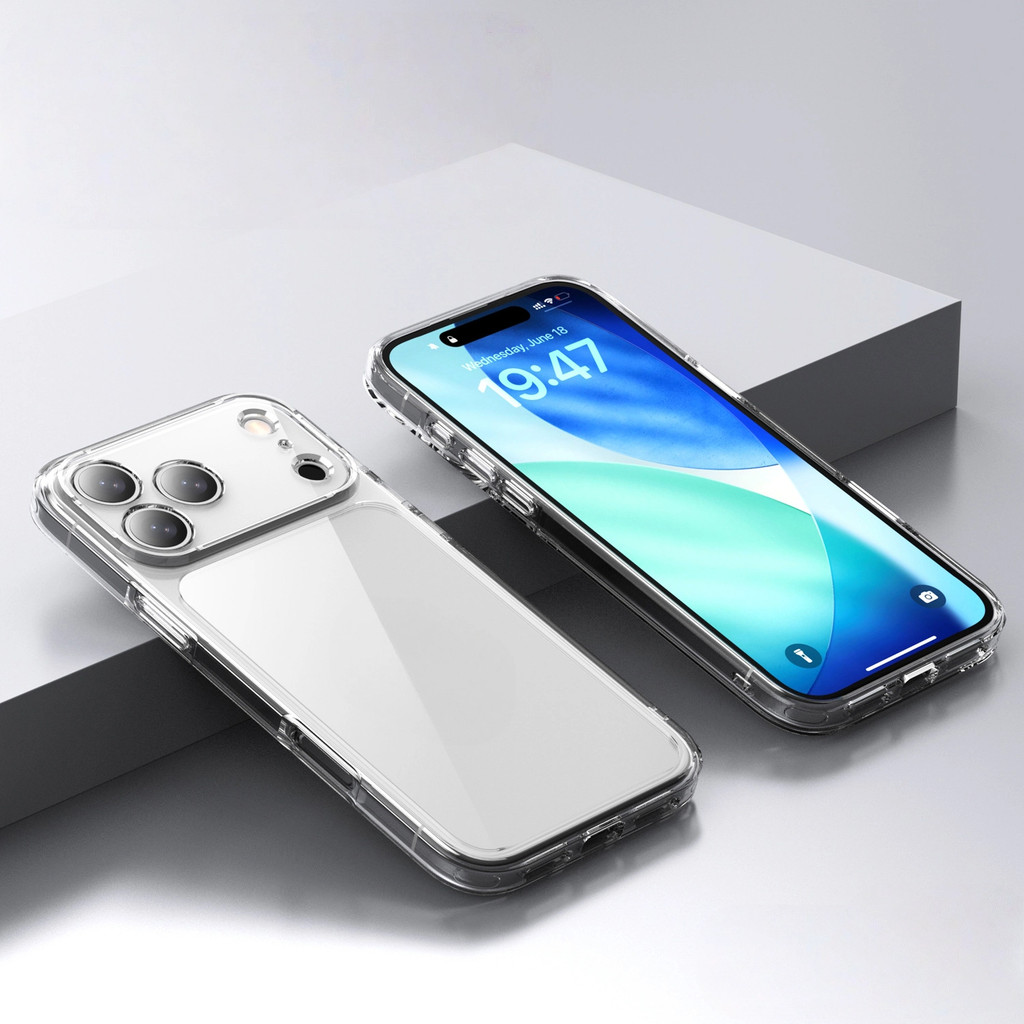 ใหม่ iPhone 17 ProMax โปร่งใส 18 เคสป้องกันการตกสําหรับ iPhone 17