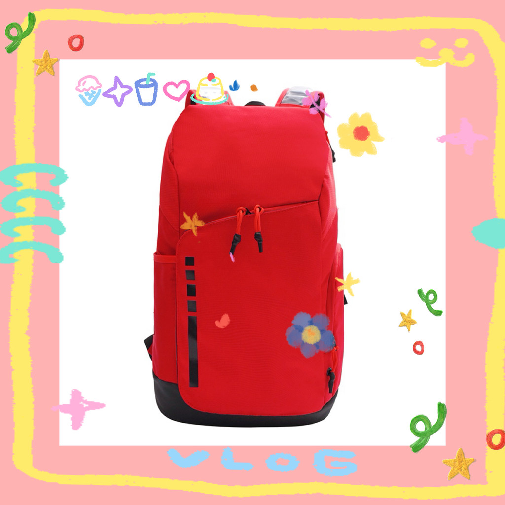 Air Cushion Backpack-Elite Bag V2-กระเป๋านักเรียนความจุขนาดใหญ่-กระเป๋าเป้นักเรียน-Unisex Backpack-Laptop Bag-Travel and Climbing Bag-Breathableกันกระแทกสายคล้องไหล่-Ultra-Light Unselectedเอกสาร