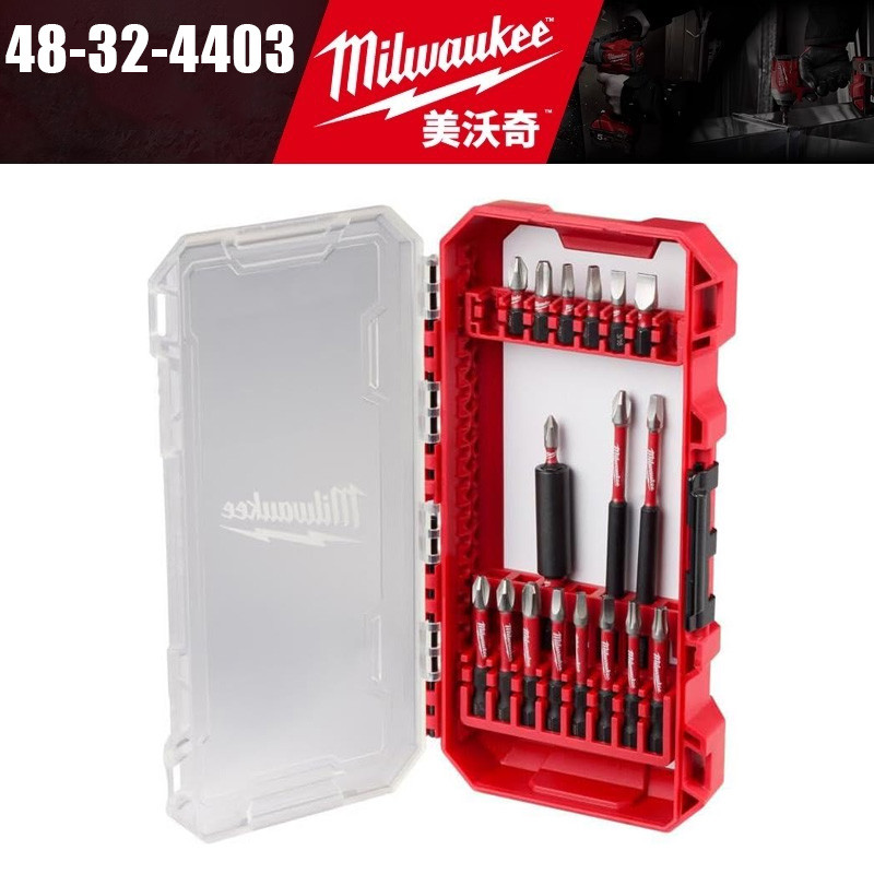 MILWAUKEE ELEC TOOL 48-32-4403 18PK Driver Bit Set