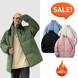 เสื้อแจ็คเก็ตดาวน์ฤดูหนาว เสื้อแจ็คเก็ต unisex สไตล์แฟชั่น เ…