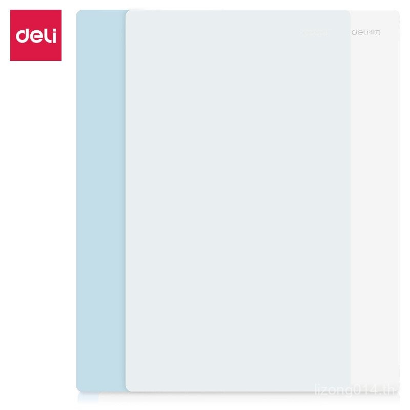อุปกรณ์เสริม Deli Easy-to-Write Smooth/Flat A4 Two-Color A372656Backing Board Soft Backing Board/เขี