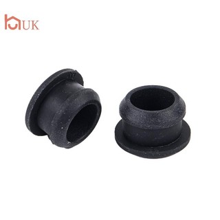 UK 10 ชิ้นยางซิลิโคน Snap-on Hole Plug 2.5-14 มม.Blanking End Caps Seal Stopper TH