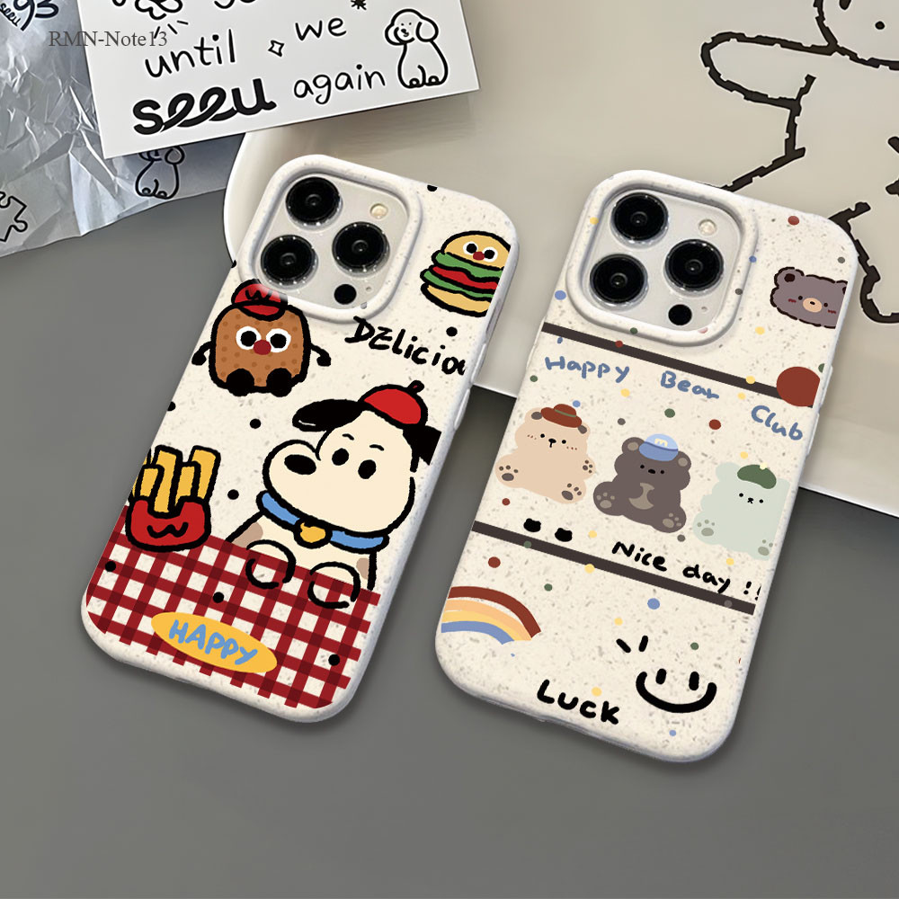 เคสนุ่มเ For Xiaomi Redmi Note 13 12 11 11S 10 10S 8 Pro 4G 5G เคสเรดมี เคส เคสกันกระแทก การ์ตูน XMK