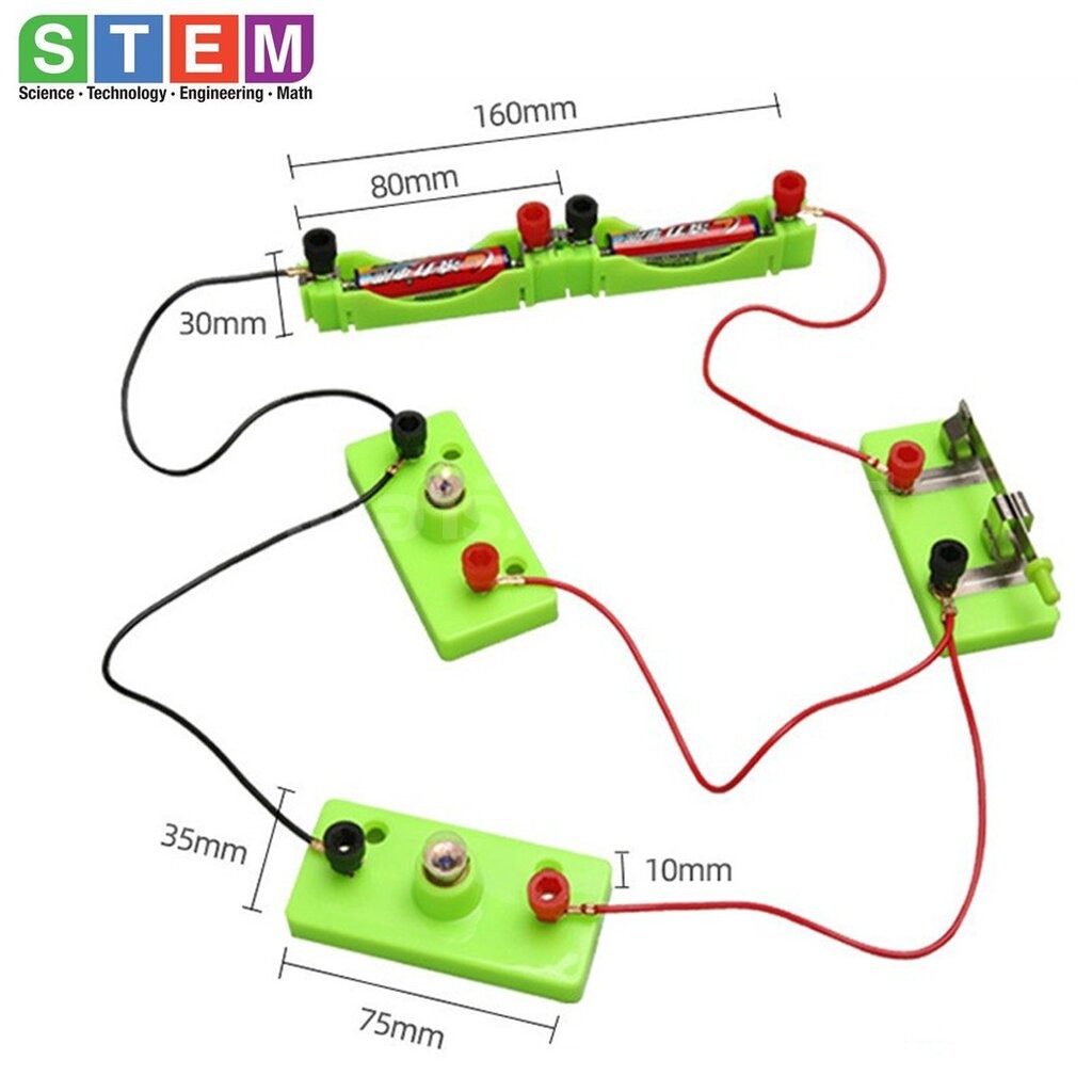 T-S102 ชุดทดลอง วงจรไฟฟ้าเบื้องต้น Basic Electric Circuit ชุดทดลองต่อวงจรไฟฟ้าพื้นฐาน Electronic circuit เสริมพัฒนากา... - รูปที่ 6