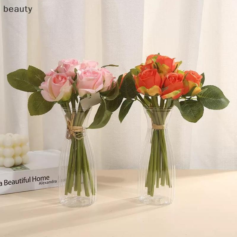 [Beauty] แจกันสีขาว สไตล์มินอล ตกไม่แตก ✨ แจกันพลาสติก แจกันดอกไม้ แจกันมินิมอล สำหรับตกแต่งบ้าน พร็อพถ่ายรูป