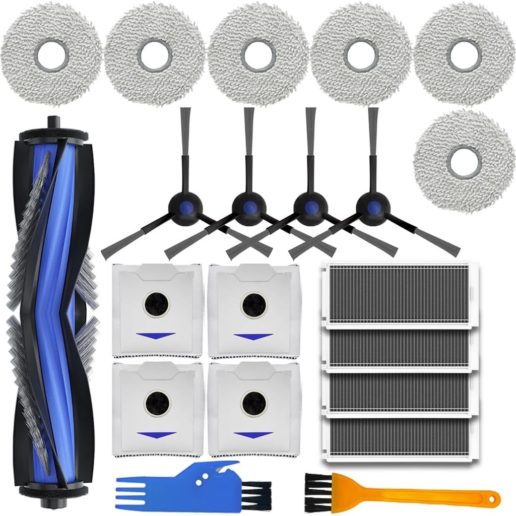 Ecovacs Deebot N30 Omni/N30 PRO Omni เครื่องดูดฝุ่นหุ่นยนต์อะไหล่, Ecovacs Deebot N30 Pro Omni อะไหล