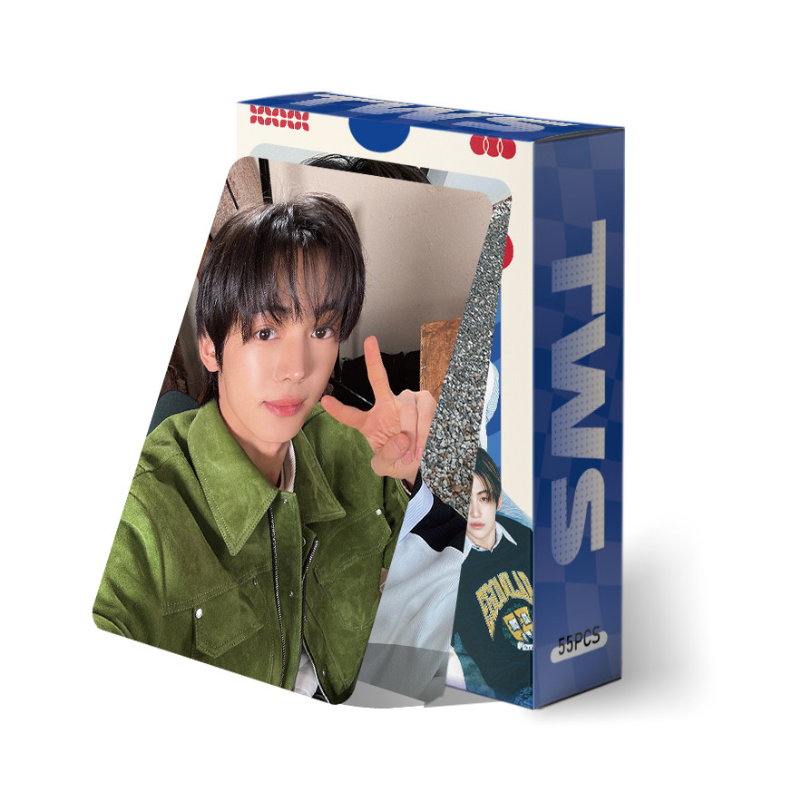 55 ชิ้น TWS Lomo การ์ด Sparkling Blue อัลบั้ม Photocard SHINYU DOHOON YOUNGJAE HANJI JIHOON KYUNGMIN
