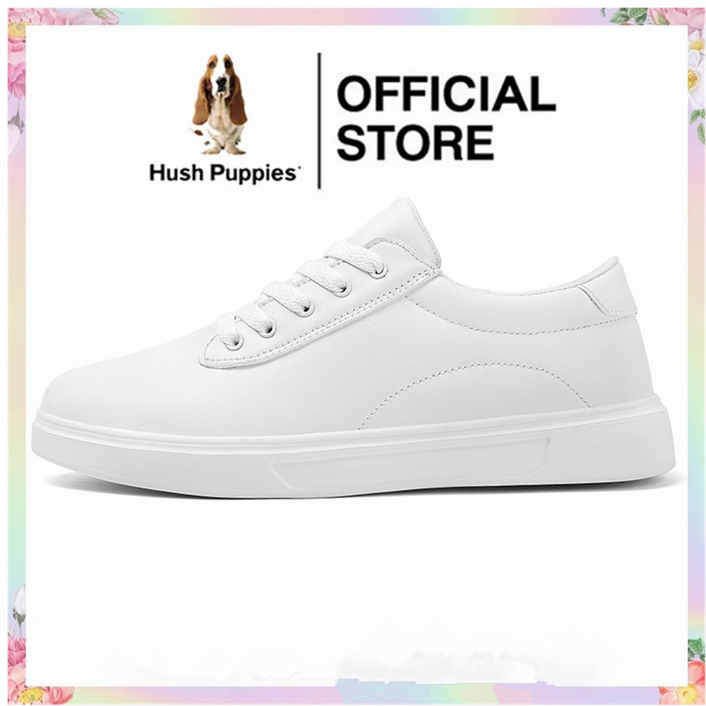 Hush Puppies รองเท้าผ้าใบลําลอง ส้นแบน ขนาดใหญ่ สไตล์เกาหลี สําหรับผู้ชาย เหมาะกับการเล่นกีฬา 45 46 47 ราคา ถูกที่สุด ดีลบีเคเค แกลเลอรีภาพที่ 4