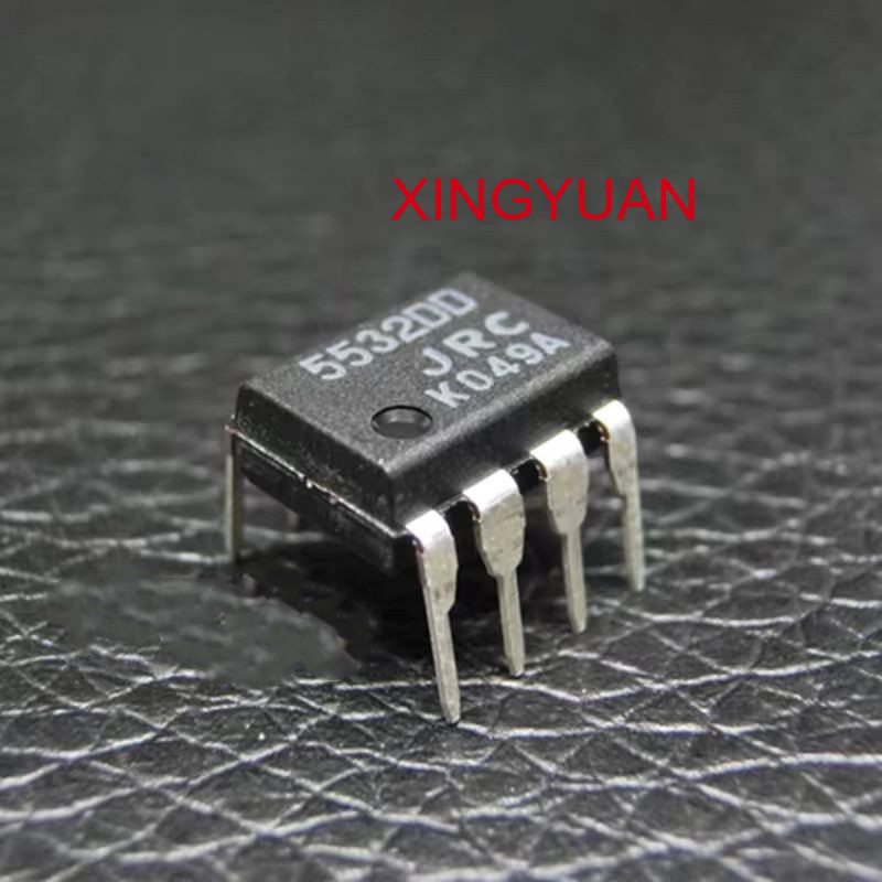 10pcs JRC5532DD DIP-8 NJM5532DD JRC 5532DD DIP8 ความแม่นยําสูง Dual Low-Noise Operational Amplifier 