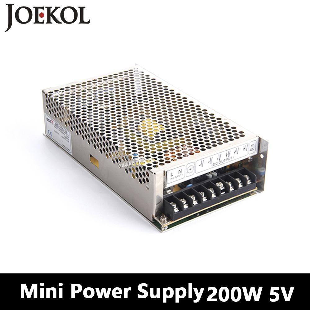 ❉Mini switching power supply 200W 5v 40A,Single Output ac-dc power supply for Led Strip,AC110V/220V