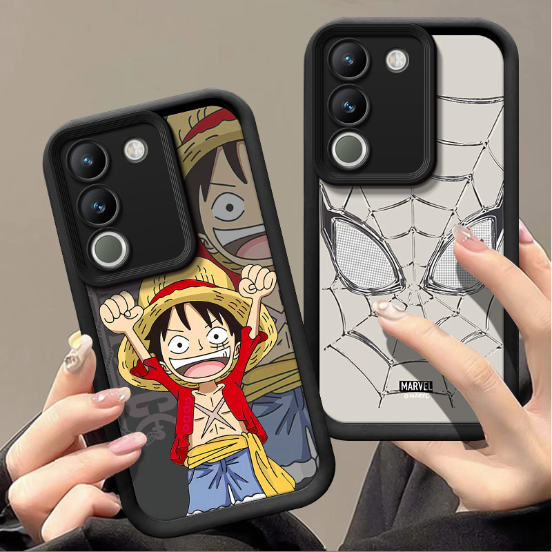เคส vivo V29E 5G เคสลายการ์ตูนตะเข็บและแองเจิลซิลิโคนอ่อนนุ่มหนาเคสโทรศัพท์ HT-KLQTY2