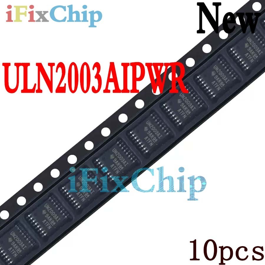 10 ชิ้น ULN2003AIPWR TSSOP16 ULN2003 ULN2003AIPW UN2003AI ใหม่