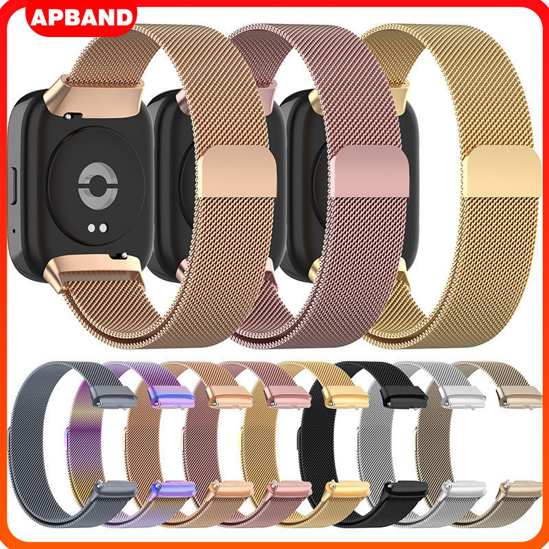 Milanese Metal LOOP STRAP สำหรับ Redmi Watch 3 Active Smartwatch Mi Watch 3 Lite สายสแตนเลสอุปกรณ์เสริม BELT