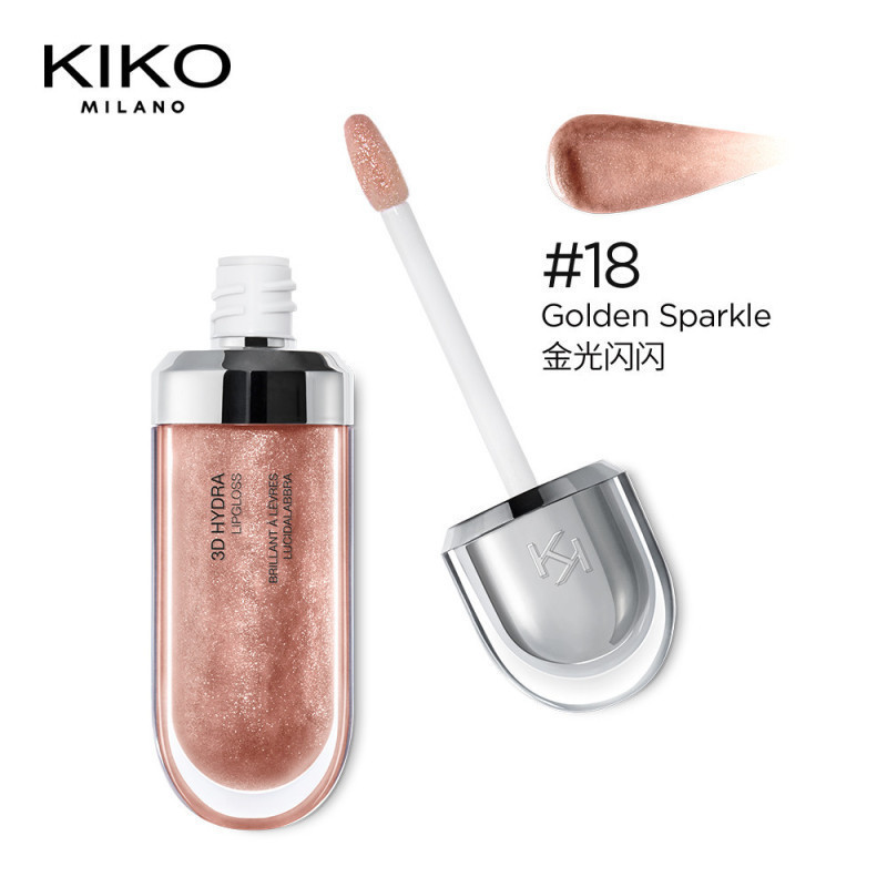 Kiko Mirror 3d Lip Gloss Kiko镜面3d Easy to Color Non-stick Makeup Non-stick Cup Natural Whitening Mirror Lip Glaze Lip Makeup