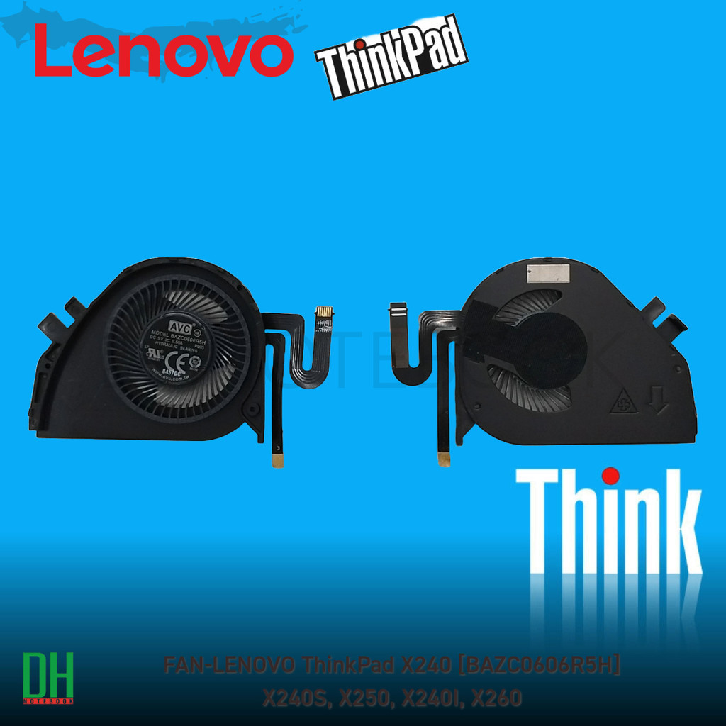พัดลมระบายความร้อน Lenovo Thinkpad X240, X260, X260S, X270, X270S | พัดลมแล็ปท็อป อะไหล่คุณภาพสูง