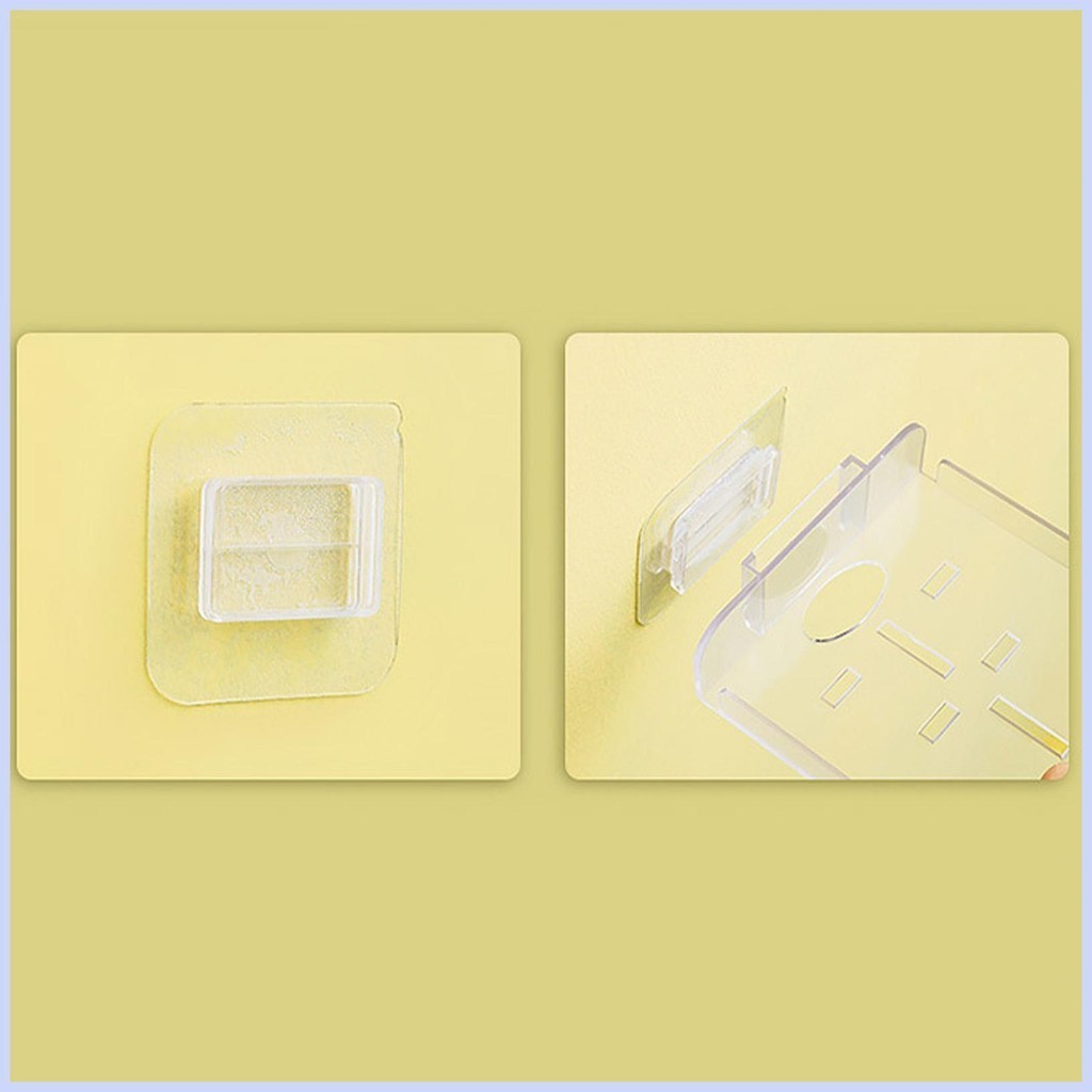 กล้อง Monitor Wall Mount ไม่มีเจาะกล้องชั้นวางผนังขนาดเล็กพร้อมกล้องรักษาความปลอดภัยกาวขนาดเล็กลอย cingth
