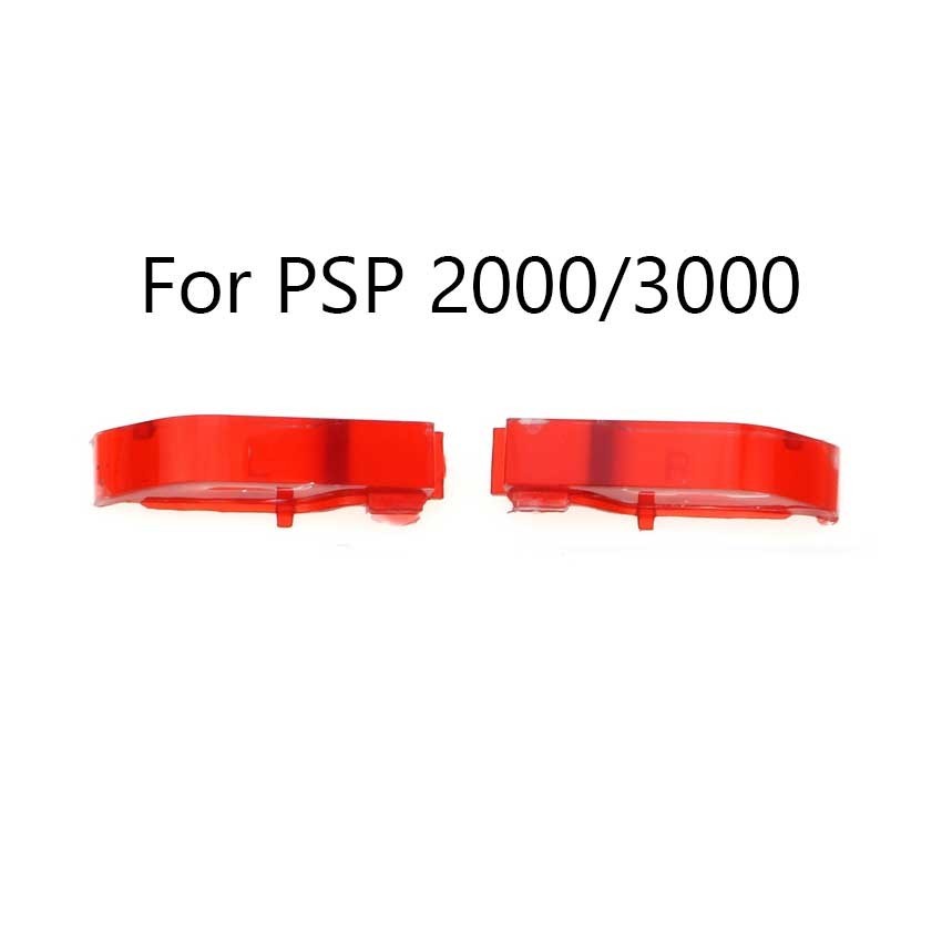 1 ชุด LR ปุ่มเปลี่ยนกุญแจสําหรับ PSP 1000 2000 3000 ซ้ายขวา LR ปุ่มทริกเกอร์สําหรับ PSP1000 PSP2000 PSP3000 คอนโซล