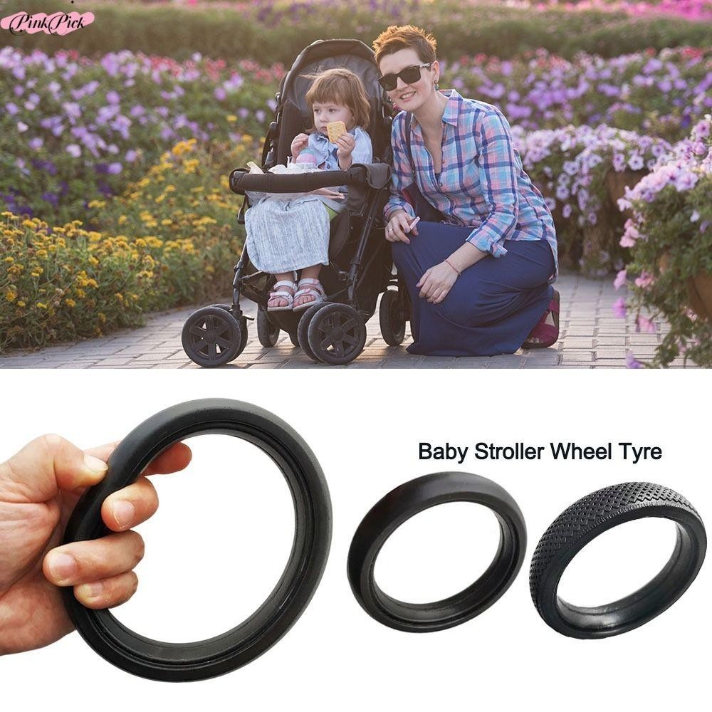 [PINKPICK] รถเข็นเด็กล้อ Tyre, ยางเงียบแบริ่งเด็กรถเข็นเด็กล้อ Tyre, รถเข็นเด็กคุณภาพสูงเปลี่ยนทนทานอะไหล่สําหรับ Babyzenes Yoyo Yoya YuYu