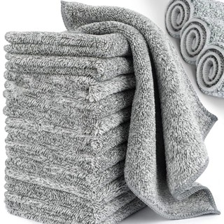 ผ้าทําความสะอาดไมโครไฟเบอร์-เศษผ้าครัวดูดซับ-ผ้าเช็ดจานหนา-ผ…