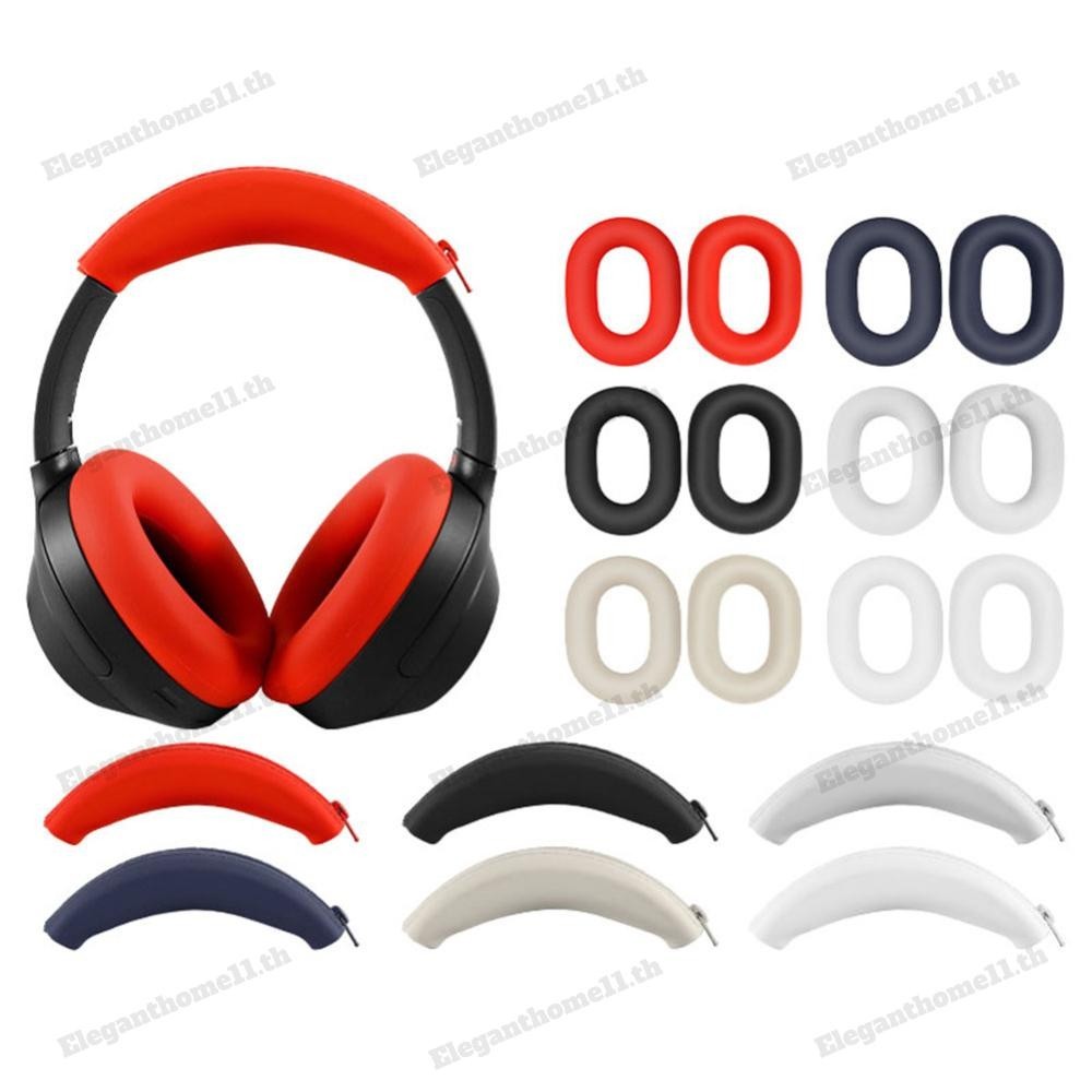 ซิลิโคนนุ่มแผ่นรองหูฟังเบาะรองนั่งสําหรับ Sony ULT WEAR WH-ULT900N/WH-1000XM3/XM4