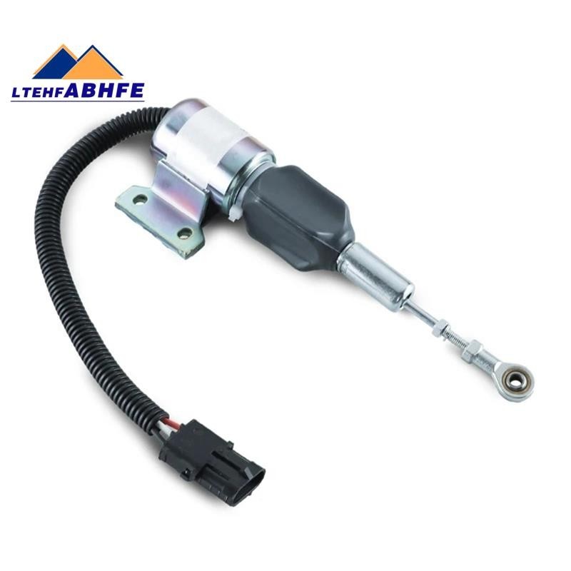 🔥Shut Off Solenoid สําหรับ 4BT 5.9L 6BT 5.9L R130 R170 3932529 เครื่องยนต์ควบคุมการปิดเครื่องที่เชื่อถือได้
