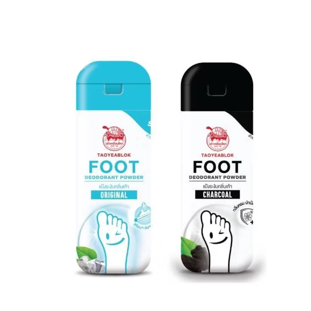 ♦️ของแท้·ส่งด่วน·ถูก♦️JT Taoyeablok Foot Deodorant Powder : เต่าเหยียบโลก แป้งทาระงับกลิ่นเท้า x 1 ชิ้น dayse NP