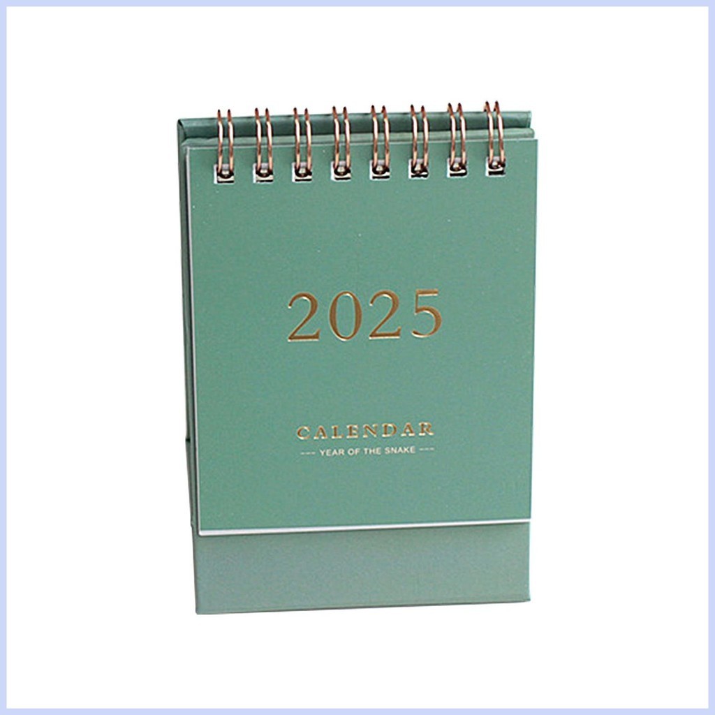 ปฏิทินตั้งโต๊ะขนาดเล็ก 2024-2025 ตารางปฏิทินรายเดือน จูล 2024 ถึง ธ.ค 2025 18 เดือนปฏิทินตั้งโต๊ะยืน ซิงธ