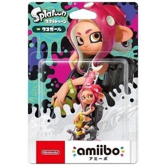Nintendo Amiibo Splatoon Series Octoling Girl Character Figure ใหม่เอี่ยม