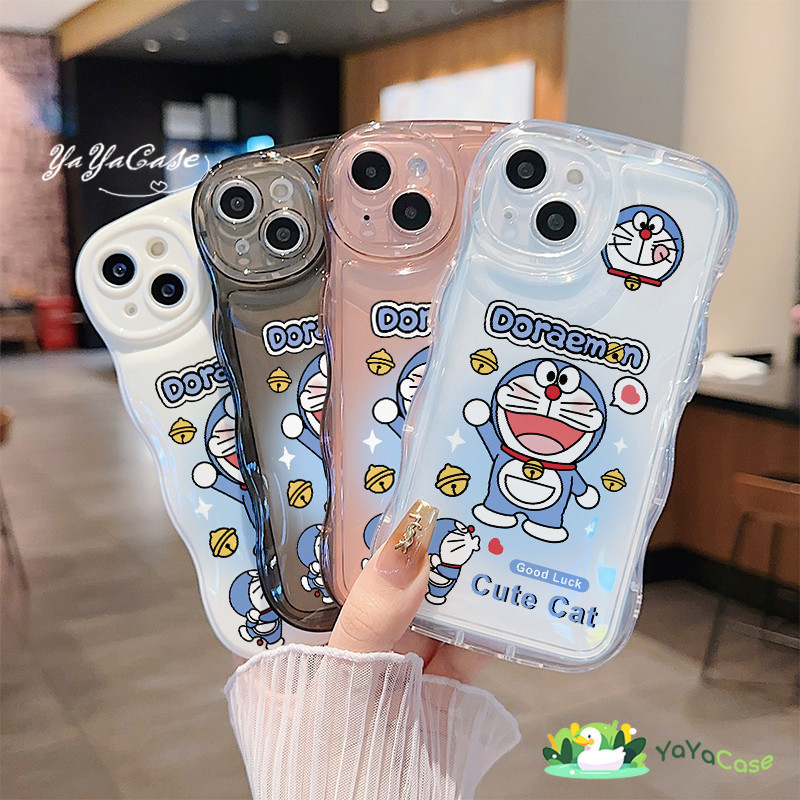 สำหรับ iPhone11 13 Cute Case For เคสไอโฟน15 14 12 Pro Max 15 7 8 Plus X XR XS MAX Lovely Kitten ซิลิโคนนุ่มฟองคลื่น เคส